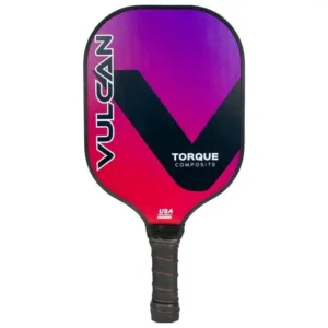 Vulcan Torque Compuesto Pickleball Paddle (Rojo/azul)