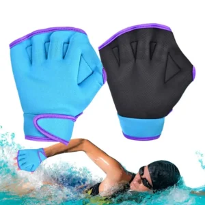 Swimming Resistant Gloves Webbed Gloves Aquatic Mittens Rubber Mittens Diving Gear For Helping Upper Body Resistant Water